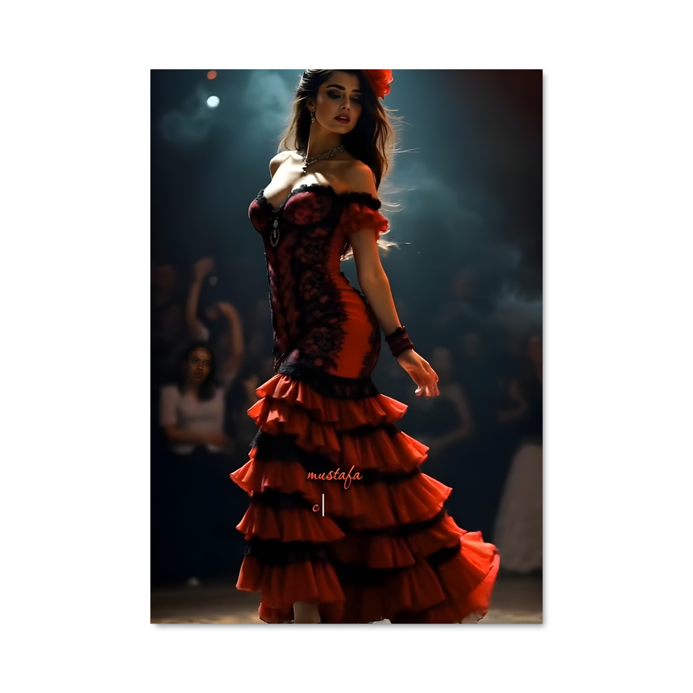 Poster Latin de dance latines